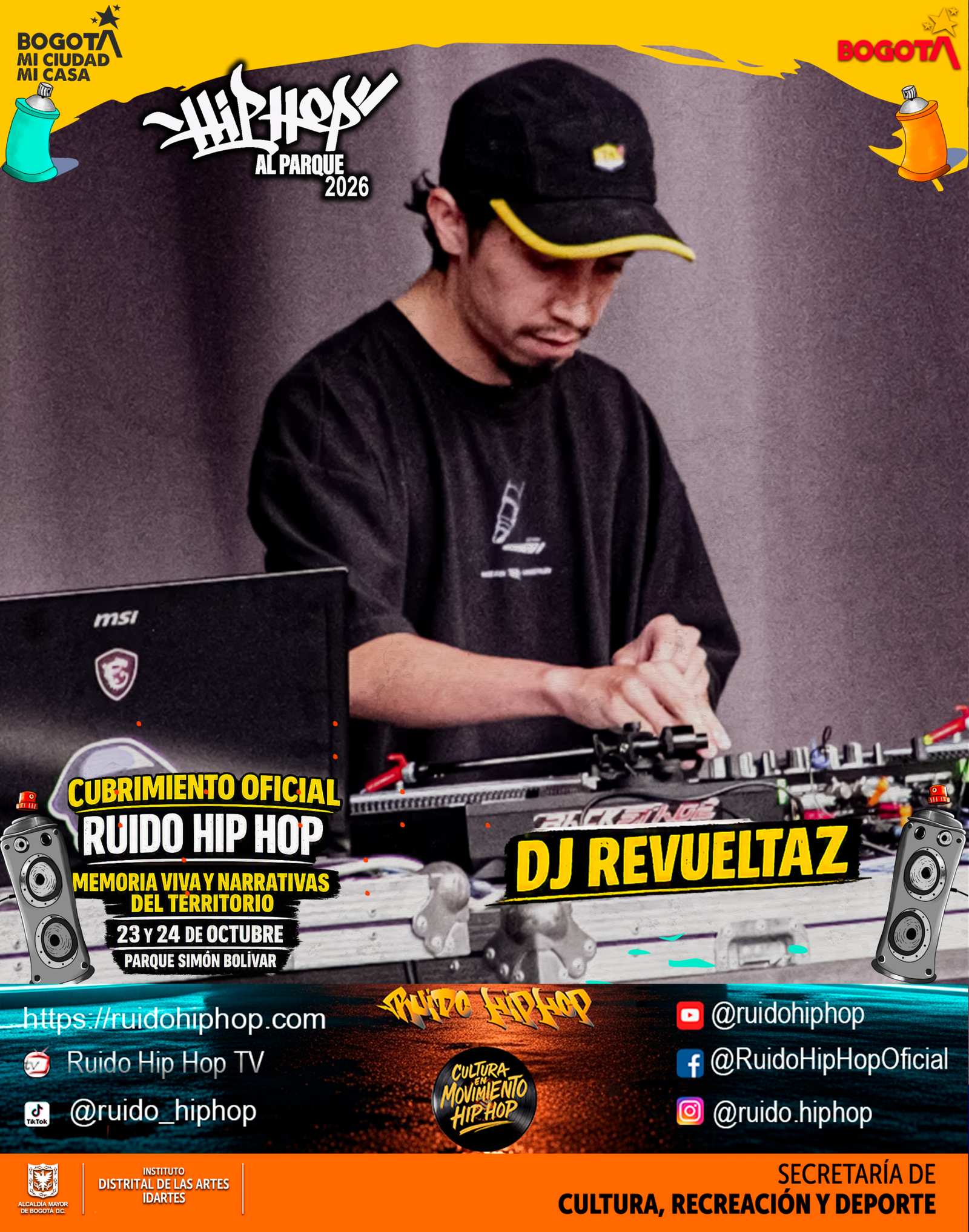 POESTER DJ REVUELTATRAS