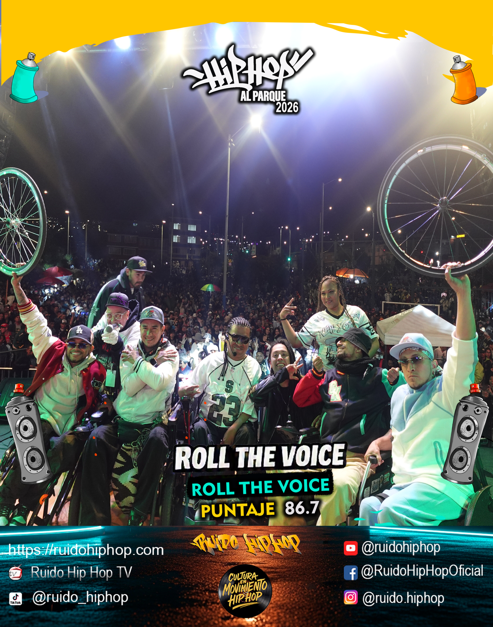 ROLL THE VOICE